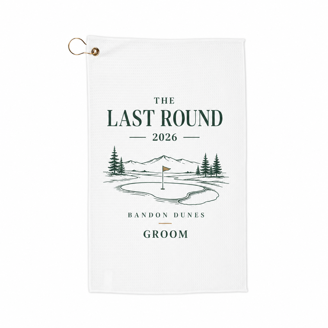 Personalized Golf Trip Towel Set